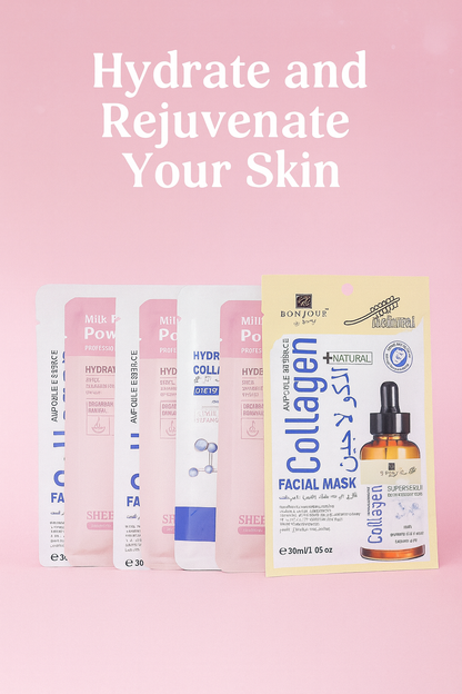 10pc VitalGlow FaceMask Variety Kit - BUY 1 KIT, GET ANOTHER KIT FREE