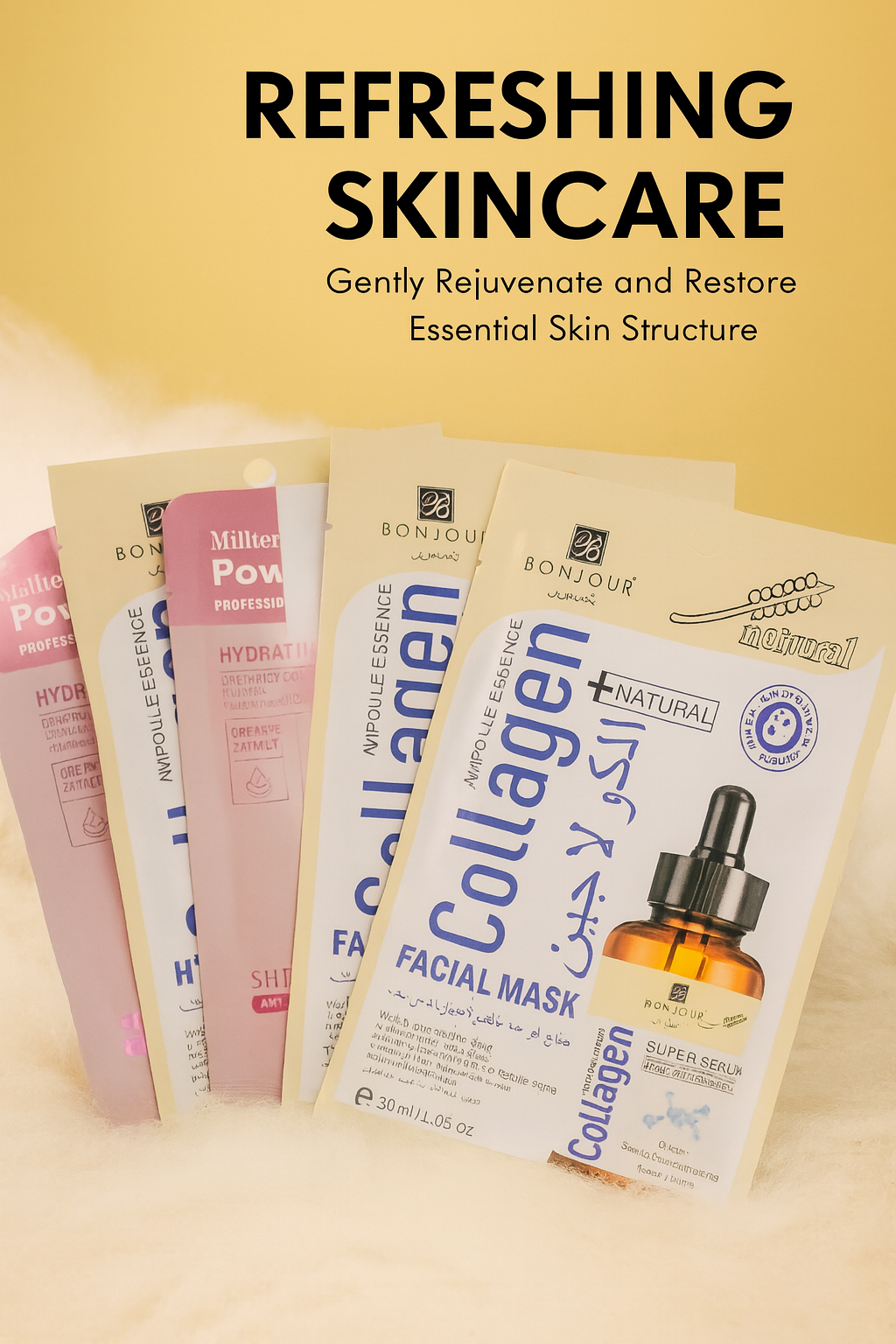 10pc VitalGlow FaceMask Variety Kit - BUY 1 KIT, GET ANOTHER KIT FREE