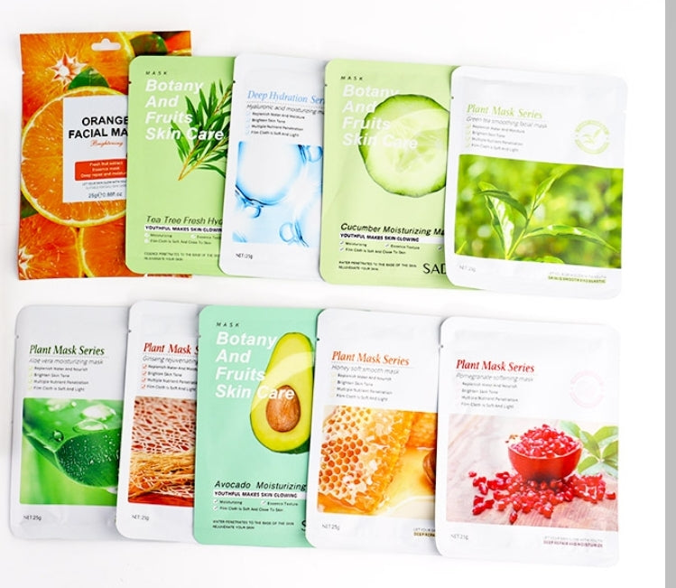 10pc VitalGlow FaceMask Variety Kit - BUY 1 KIT, GET ANOTHER KIT FREE